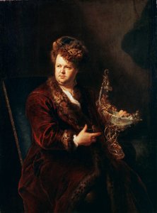 Porträt des Juweliers Johann Melchior Dinglinger von Antoine Pesne