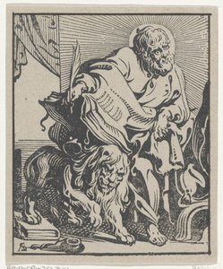 Markus der Evangelist (Die vier Evangelisten) von Antoine Sallaert