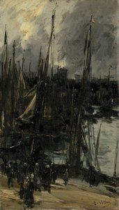 Hafenansicht in Dunkerque