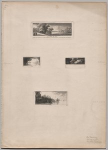 Radierungen von Antoine de Marcenay de Ghuy