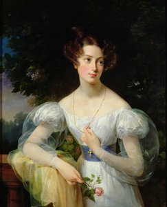 Porträt von Hortense Ballu, zukünftige Madame Alphonse Jacob-Desmalter, ca. 1832-37