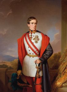 Porträt von Kaiser Franz Joseph I. von Österreich, 1849