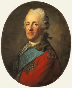 Porträt des Prinzen Karl von Sachsen von Anton Graff