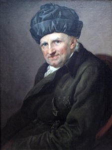 Propst Johann Joachim Spalding im Hausmantel von Anton Graff
