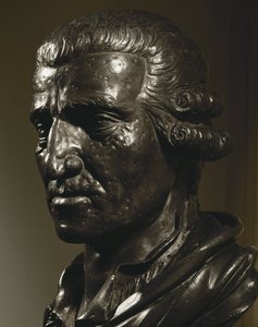 Joseph Haydn. Gussbleibüste von Anton Grassi