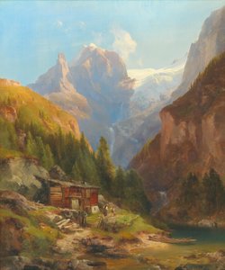 Blick auf den Goldeck Kees von Anton Hansch
