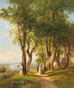 Im Klostergarten von Anton Hansch