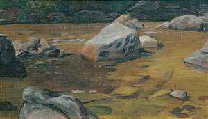 Felsen im Bach