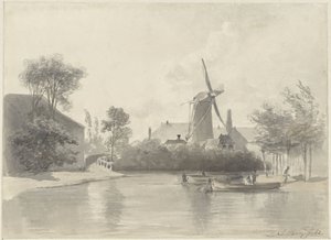 Ansicht von Haarlem von Anton Mauve