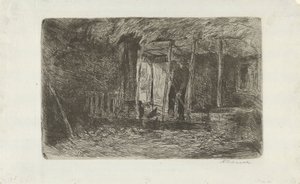 Heuschober von Anton Mauve