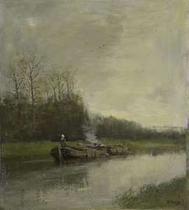 Trekvaart von Anton Mauve
