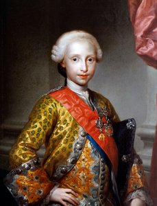 Porträt von Antonio Pascual de Borbon y Wettin (Caserta) von Anton Raphael Mengs