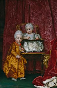 Erzherzog Ferdinand und Erzherzogin Maria Anna von Österreich von Anton Raphael Mengs