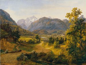 Das Unkental in Salzburg von Anton Schiffer