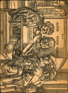 Ein seltener Holzschnitt von Anton von Worms Anton Woensam, 1899
