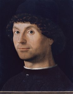 Porträt eines Mannes von Antonello da Messina
