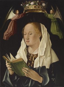 Die Jungfrau Maria beim Lesen von Antonello da Messina