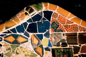 Parc Güell, Barcelona, Detail