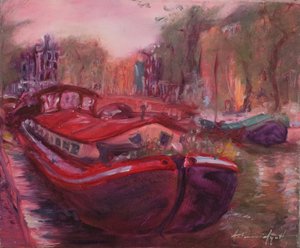 Amsterdamer Lastkahn, ca. 2006