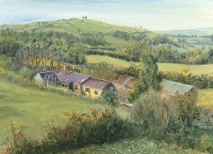 Meadow Farm Cottage, 1999 von Antonia Myatt
