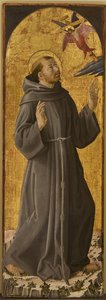 Heiliger Franziskus von Assisi von Antoniazzo Romano