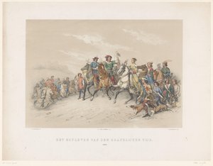 Utrechter Maskerade von 1851: Hofleben im Jahr 1296