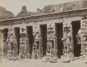 Medinet Habu von Antonio Beato