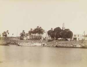 Blick auf Afsouan, Ägypten