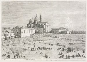 Ansichten: Kirche der Heiligen Justina in Prà della Valle, Padua, 1735-1746