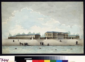 Ansicht des Pashkov-Palastes in Moskau