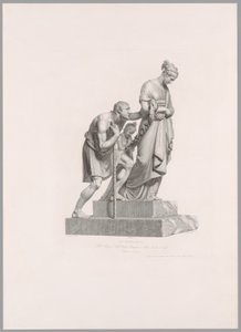 Nächstenliebe, aus Oeuvre de Canova von Antonio Canova