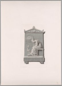 Grabdenkmal von Prinz Wilhelm von Oranien-Nassau, aus Oeuvre de Canova