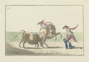 Tafel III, aus der Serie Colección de las principales suertes de una corrida de toros