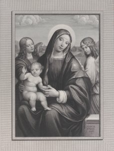 Madonna mit Kind und Engeln, 1822-1888