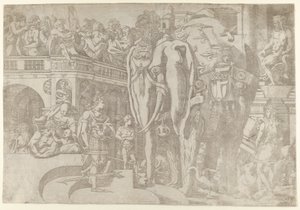Königlicher Elefant, 1542-45 von Antonio Fantuzzi