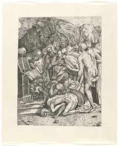 Allegorie auf den Tod von Antonio Gucci