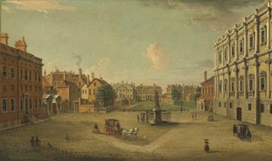 Vier Ansichten von London: Der Privy Garden, Whitehall von Antonio Joli