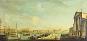 Das Bacino di San Marco, Venedig von Antonio Joli