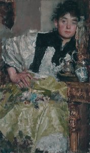 In Gedanken versunken von Antonio Mancini