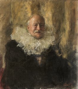 Selbstporträt von Antonio Mancini