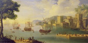 Der Hafen von Livorno