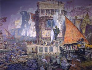 Der Koloss von Rhodos von Antonio Munoz Degrain