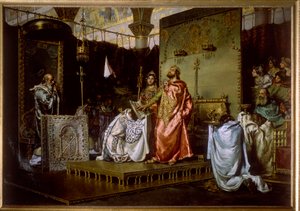 Drittes Konzil von Toledo (589) - Bekehrung von Reccared I. (559-601) zum Katholizismus