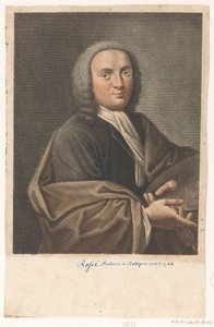 Porträt des Künstlers Antonio Rossi von Antonio Pazzi