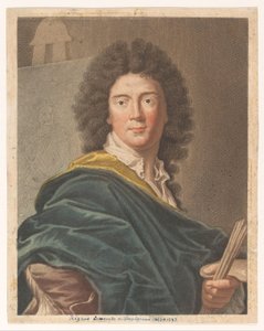 Porträt des Künstlers Hyacinthe Rigaud