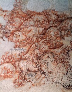 Sinopia (Untermalung) (Detail)