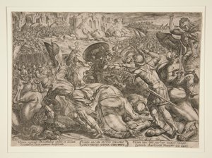 Schlacht von Jericho von Antonio Tempesta