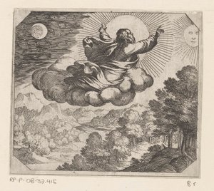Gott erschafft die Sonne, den Mond und die Sterne (Serientitel: Die Schöpfung)