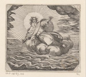 Gott erschafft Himmel und Erde