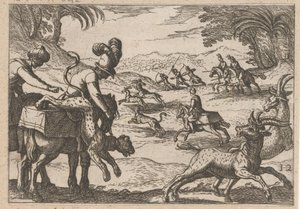 Jagd auf Antilopen (Teil 3) von Antonio Tempesta